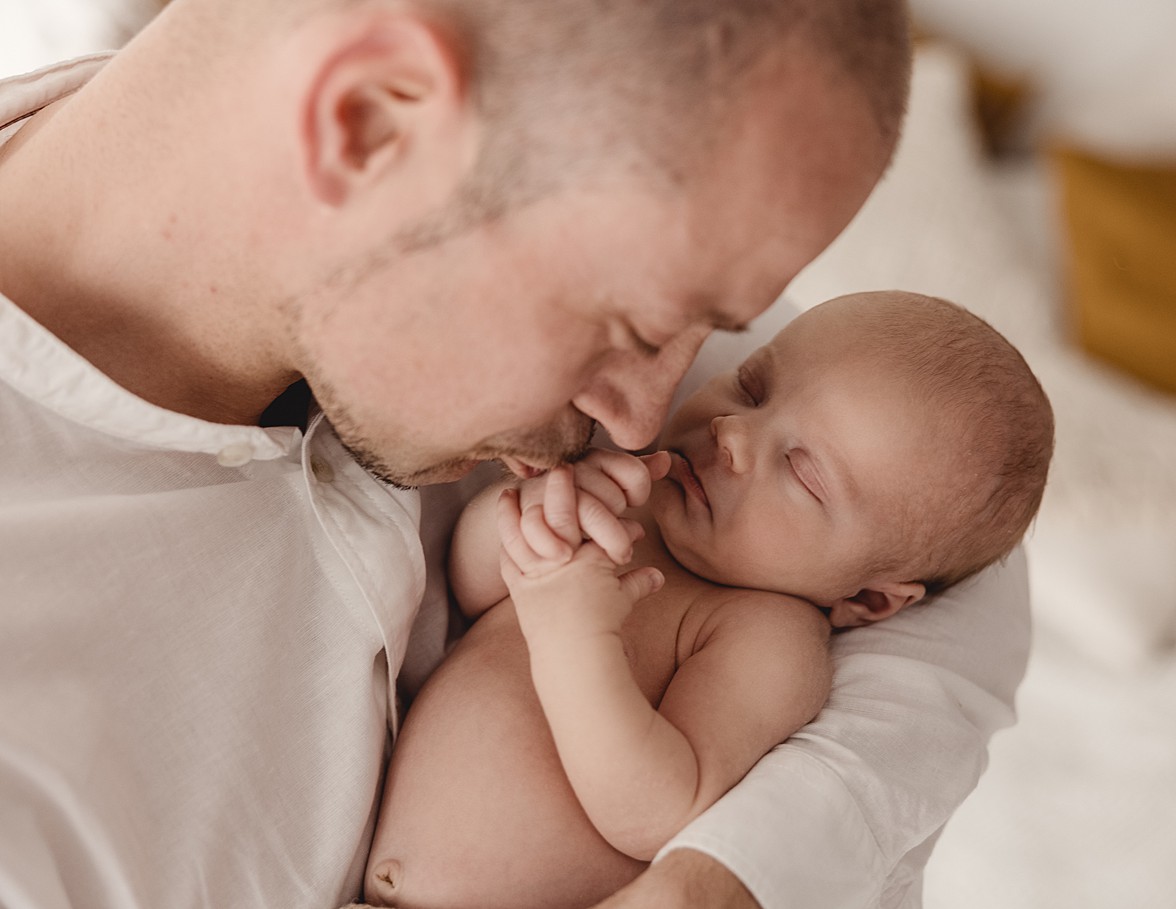 Geschwisterbild beim Newbornshooting